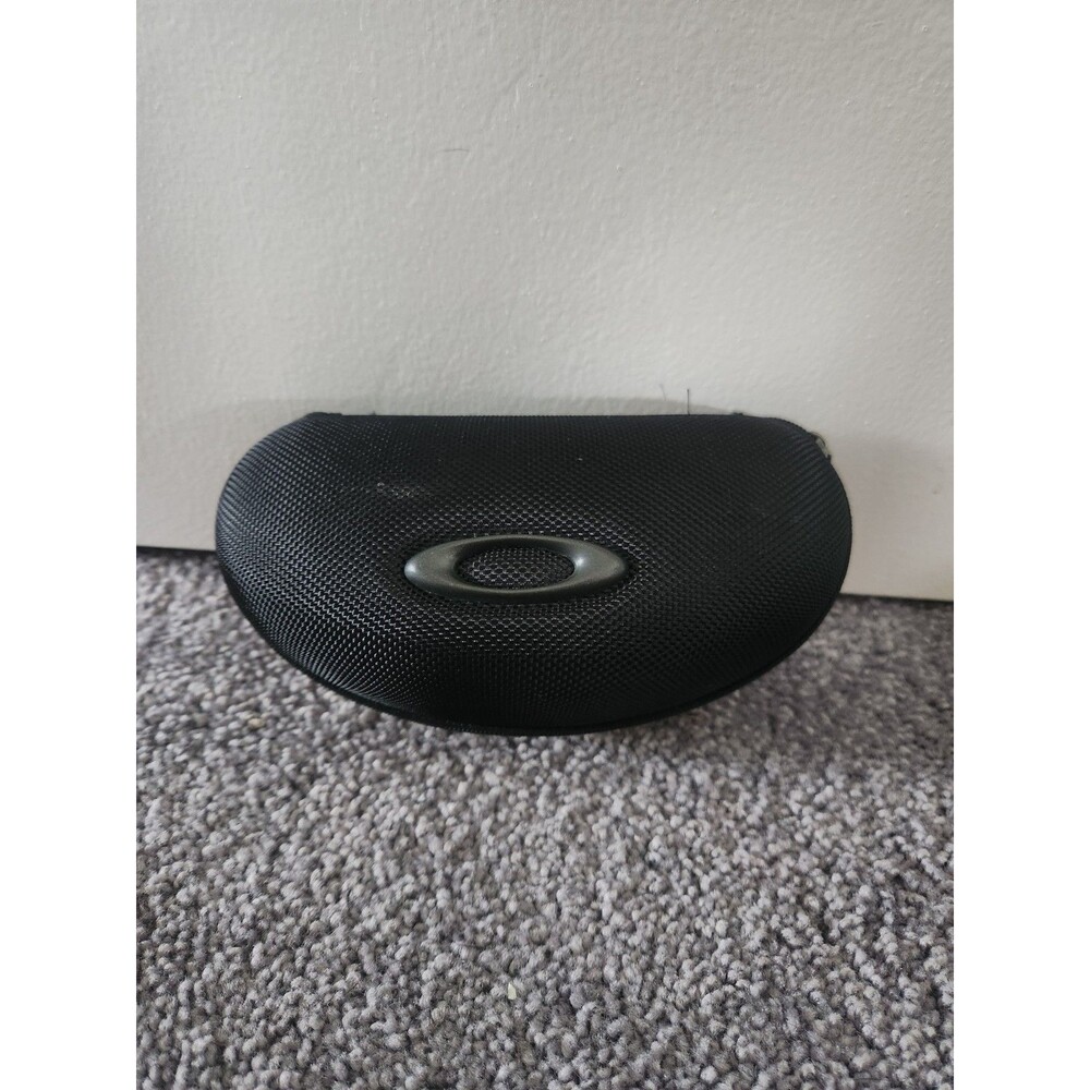 Oakley Clamshell Sunglass Case Black Hard Hollow Zippered